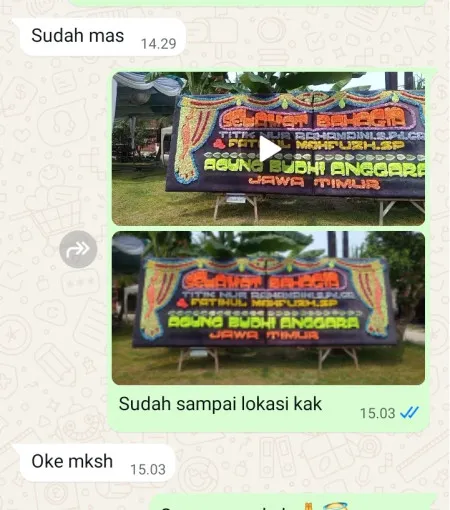Pengiriman Papan Bunga Karangrandu Pecangaan