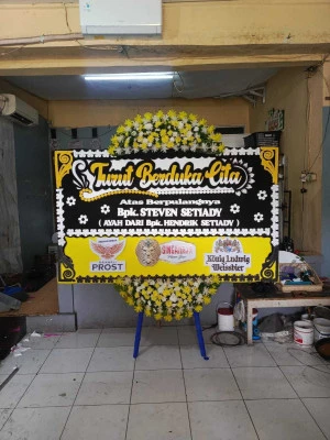 Papan Bunga di Karangrandu Pecangaan